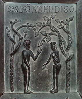 Pisano, Adamo ed Eva, portale del duomo di Monreale